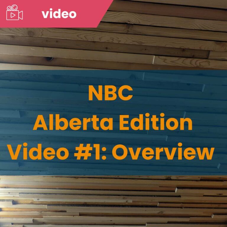 Button for National Building Code - Alberta Edition Video Overview